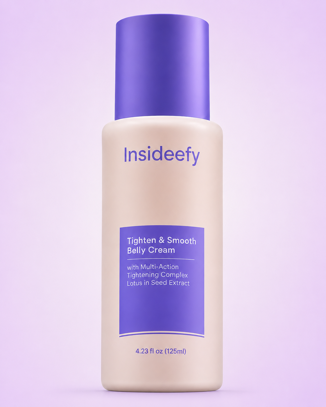 50% OFF Insideefy Tighten & Smooth Belly Cream – Helps Smooth the Look of Cellulite & Stretch Marks for Firmer-Looking Skin