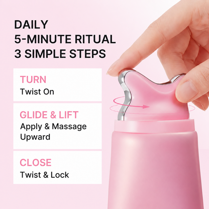 🦢Neck Wrinkle Eraser!Insideefy™ PDRN Collagen Gua Sha Cream