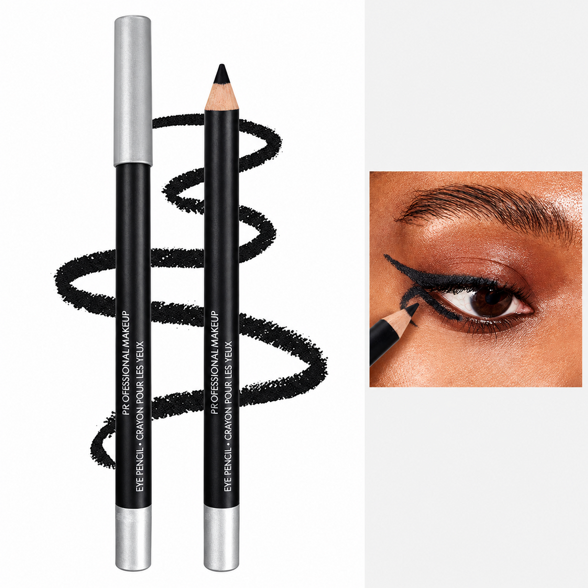 🔈🔈50% OFF NOW💜BUY 1 GET 1 FREE💜Wooden Waterproof Long-Lasting Hard Eyeliner