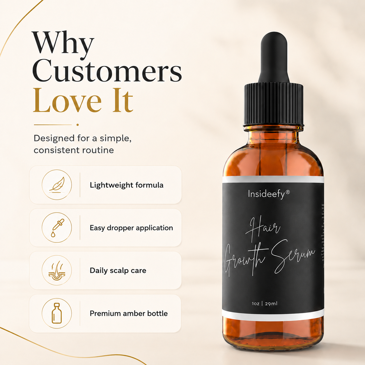 Insideefy® Hair Growth Serum
