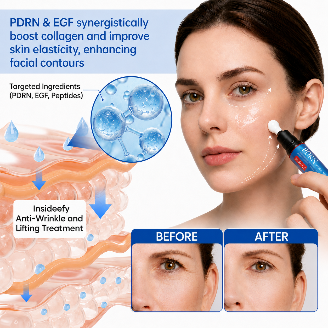 🥈🎁UK HOT SALE Insideefy® PDRN Anti-Wrinkle Shot – Lift & Firming Cream