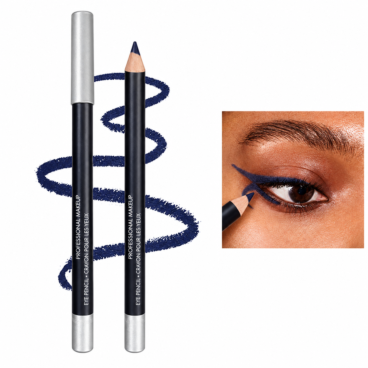 🔈🔈50% OFF NOW💜BUY 1 GET 1 FREE💜Wooden Waterproof Long-Lasting Hard Eyeliner