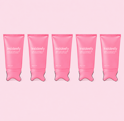 🦢Neck Wrinkle Eraser!Insideefy™ PDRN Collagen Gua Sha Cream