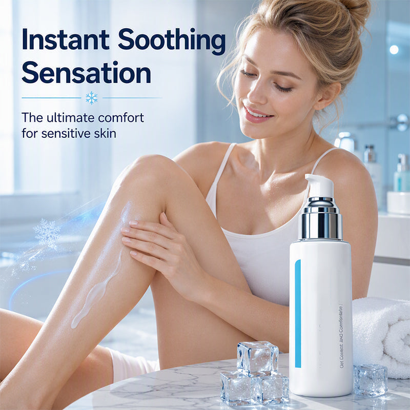 🎉50% Off! ✨Cooling Comfort Hair Removal Cream for Sensitive Skin